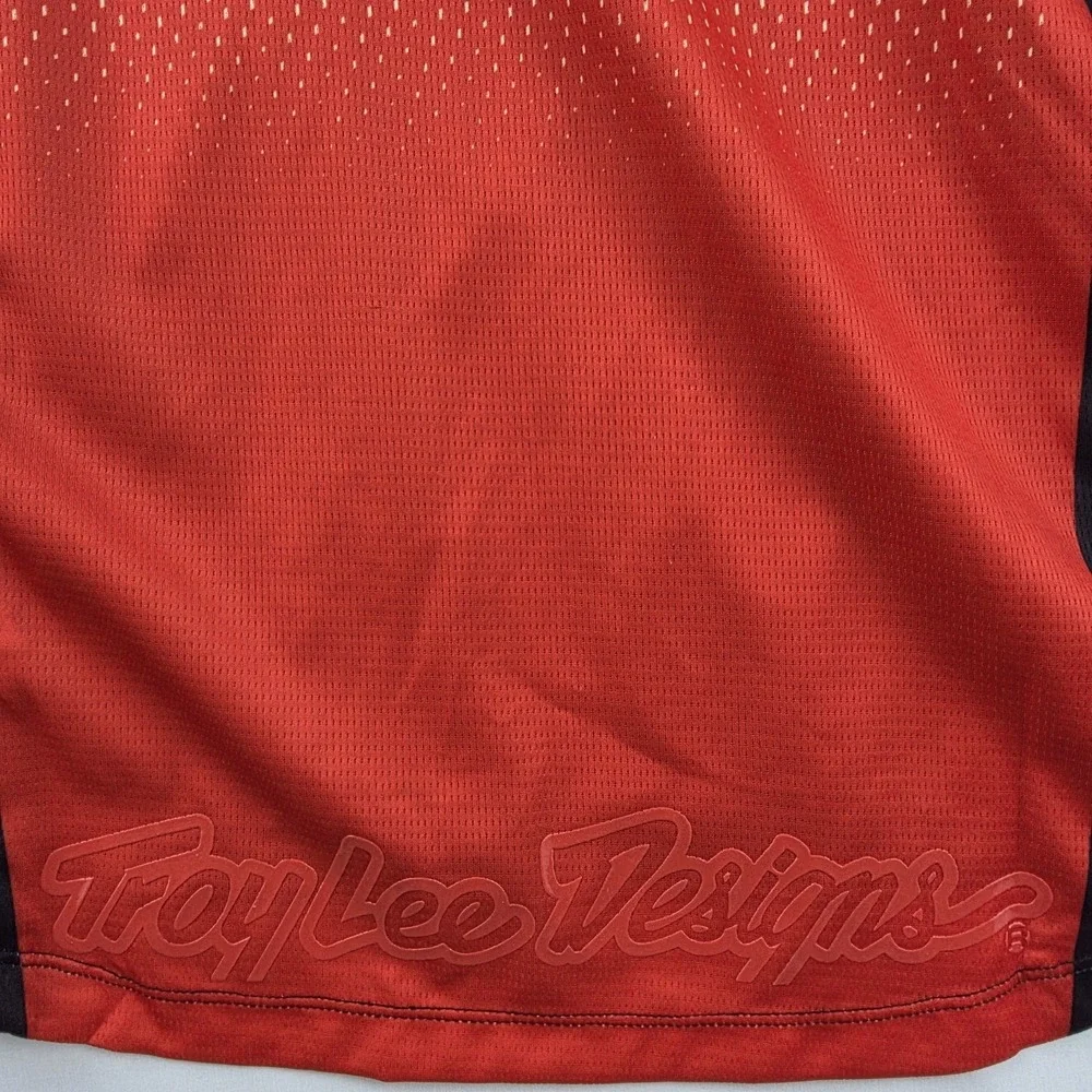 Troy Lee Designs GP Jersey Icon Black Orange White Small Motocross MTB NWT